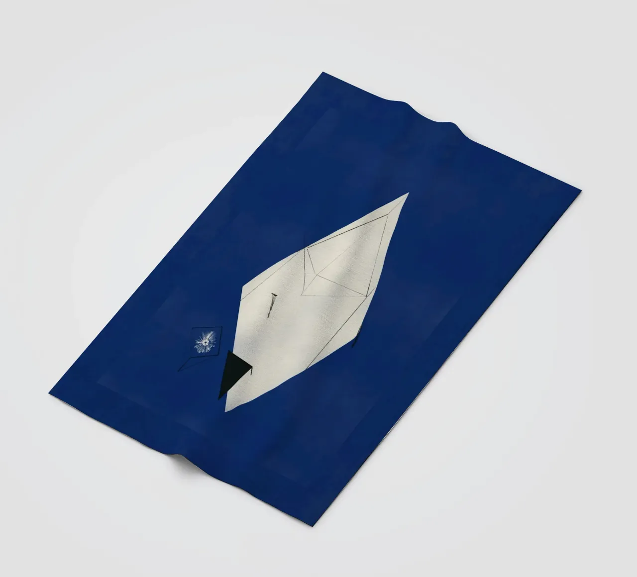 Composizione zen 08 coperta in pile da Little Dean