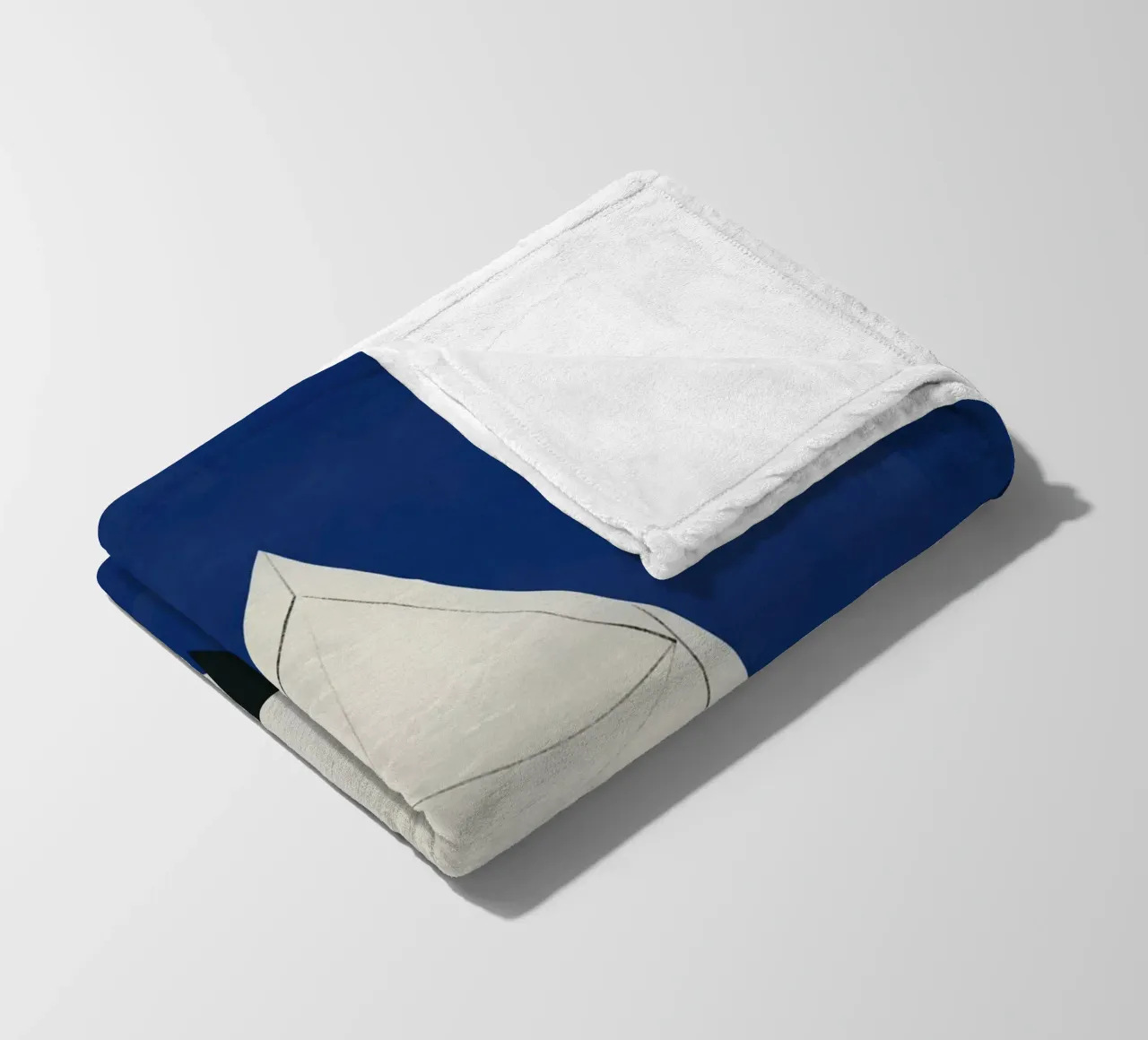 Composizione zen 08 coperta in pile da Little Dean