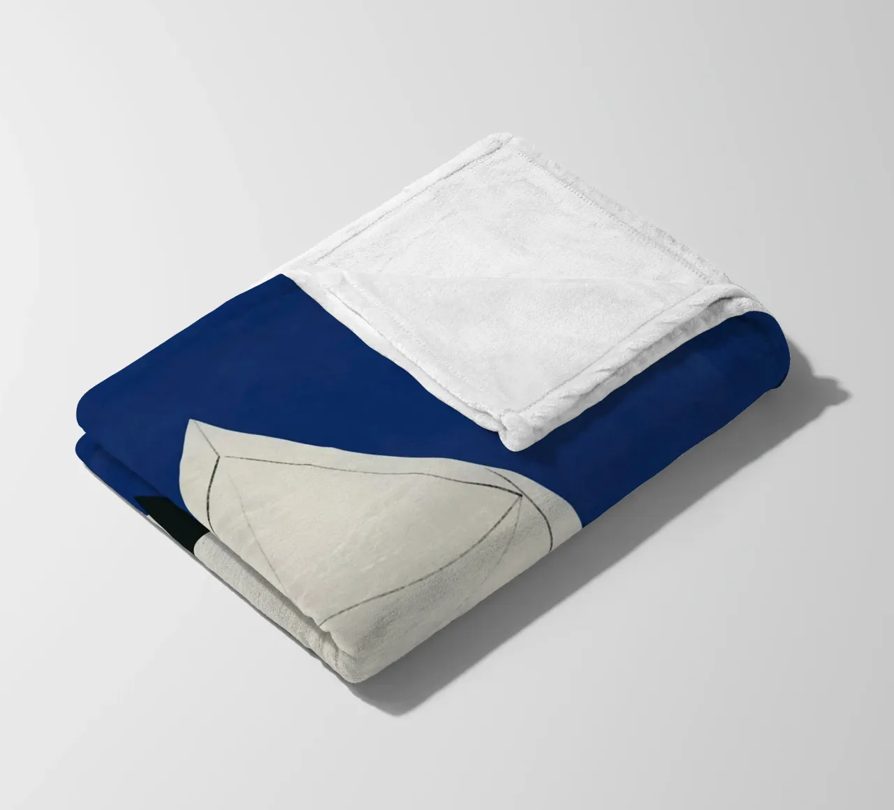 Composizione zen 08 coperta in pile da Little Dean