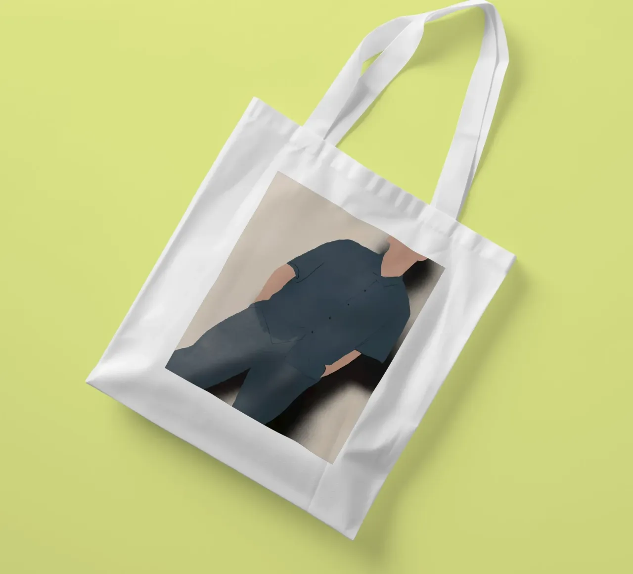Moda figura 28 borsa in juta da Little Dean