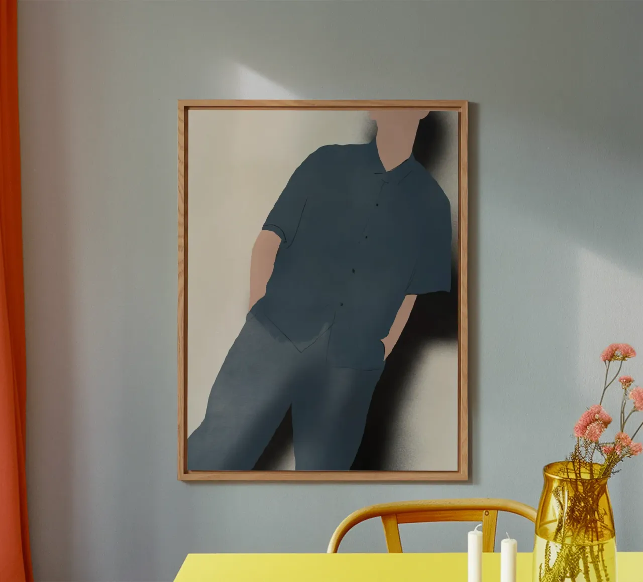 Fashion figure 28 alu-dibond by Little Dean