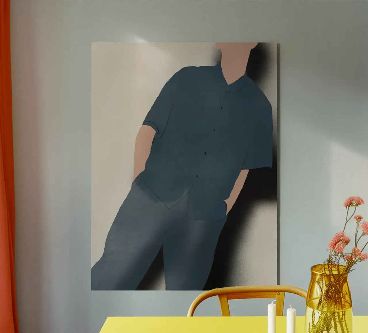 Fashion figure 28 alu-dibond by Little Dean