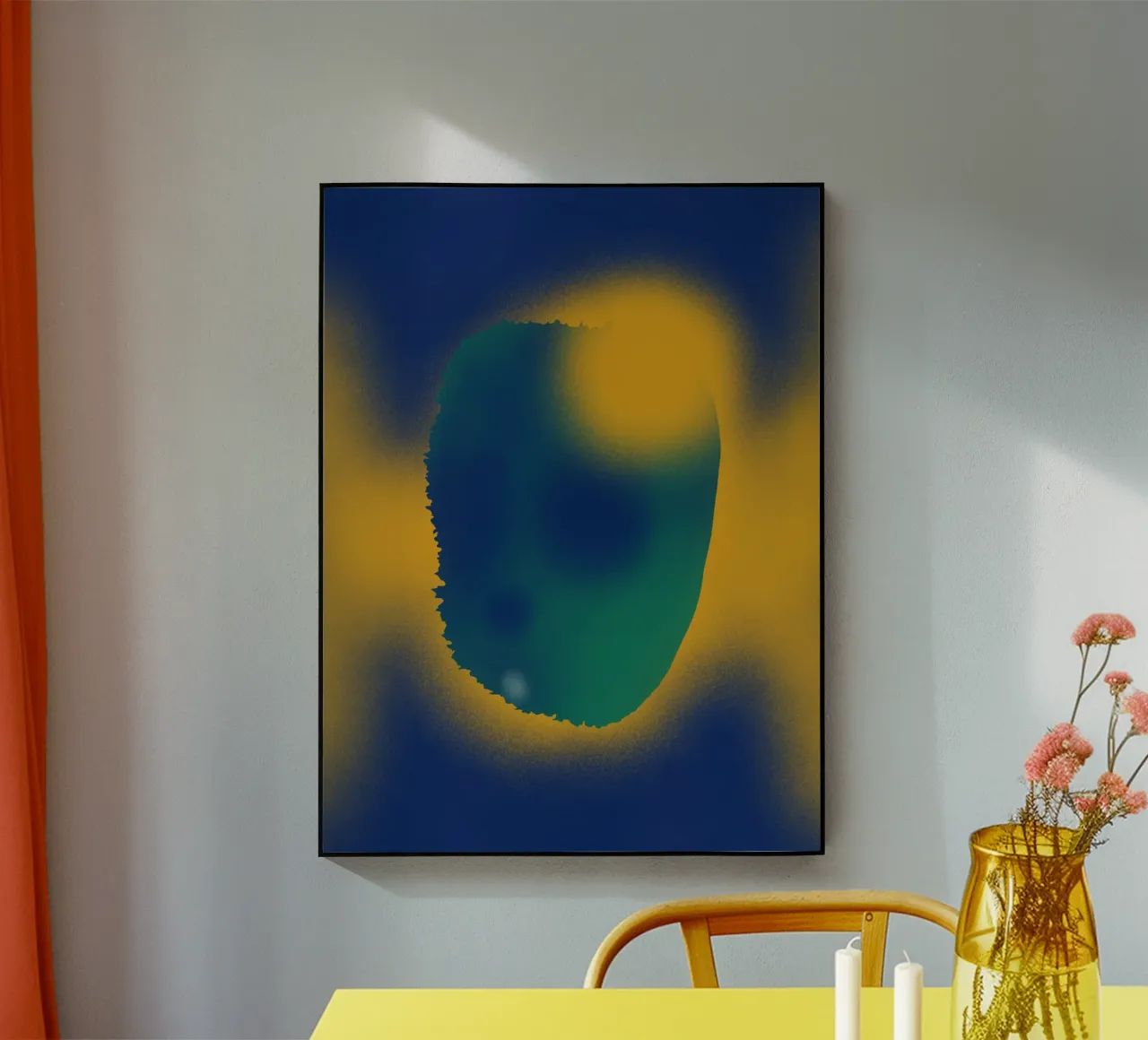 Kosmische Zusammensetzung 07 Acryl-Glas von Little Dean