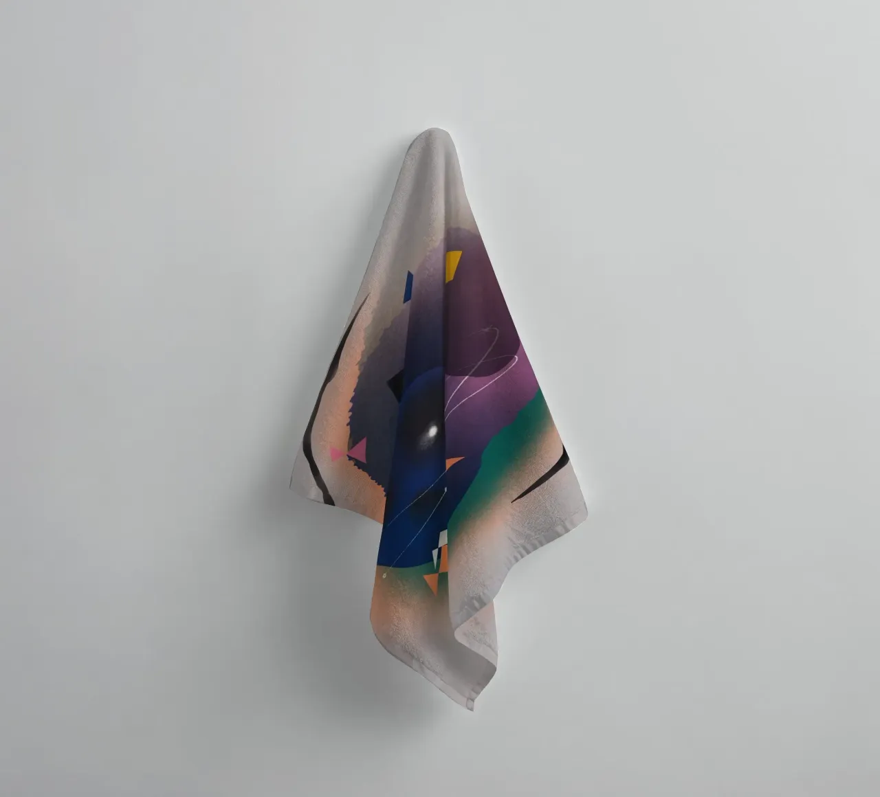Cosmic composition 08 towel by Little Dean