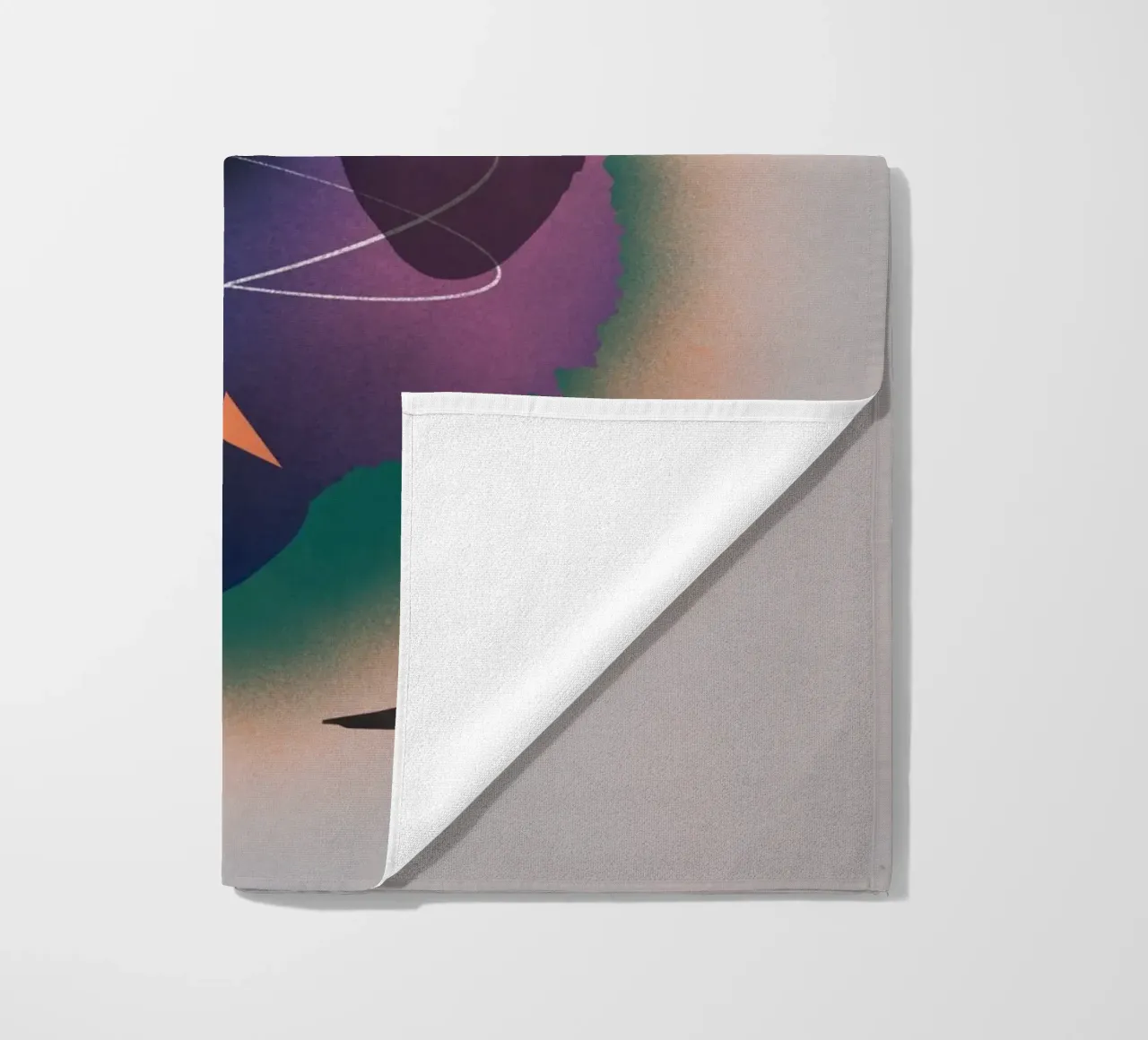 Cosmic composition 08 beach towel by Little Dean