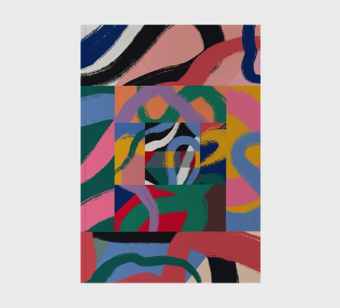 Maximalist abstract notitieboek van Little Dean