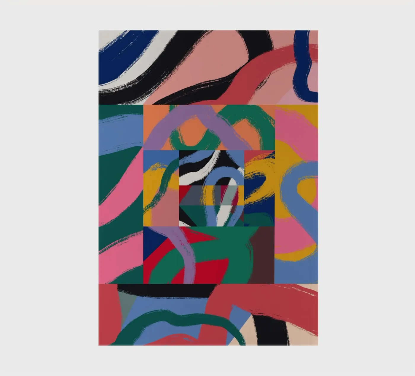 Maximalist abstract quaderno da Little Dean