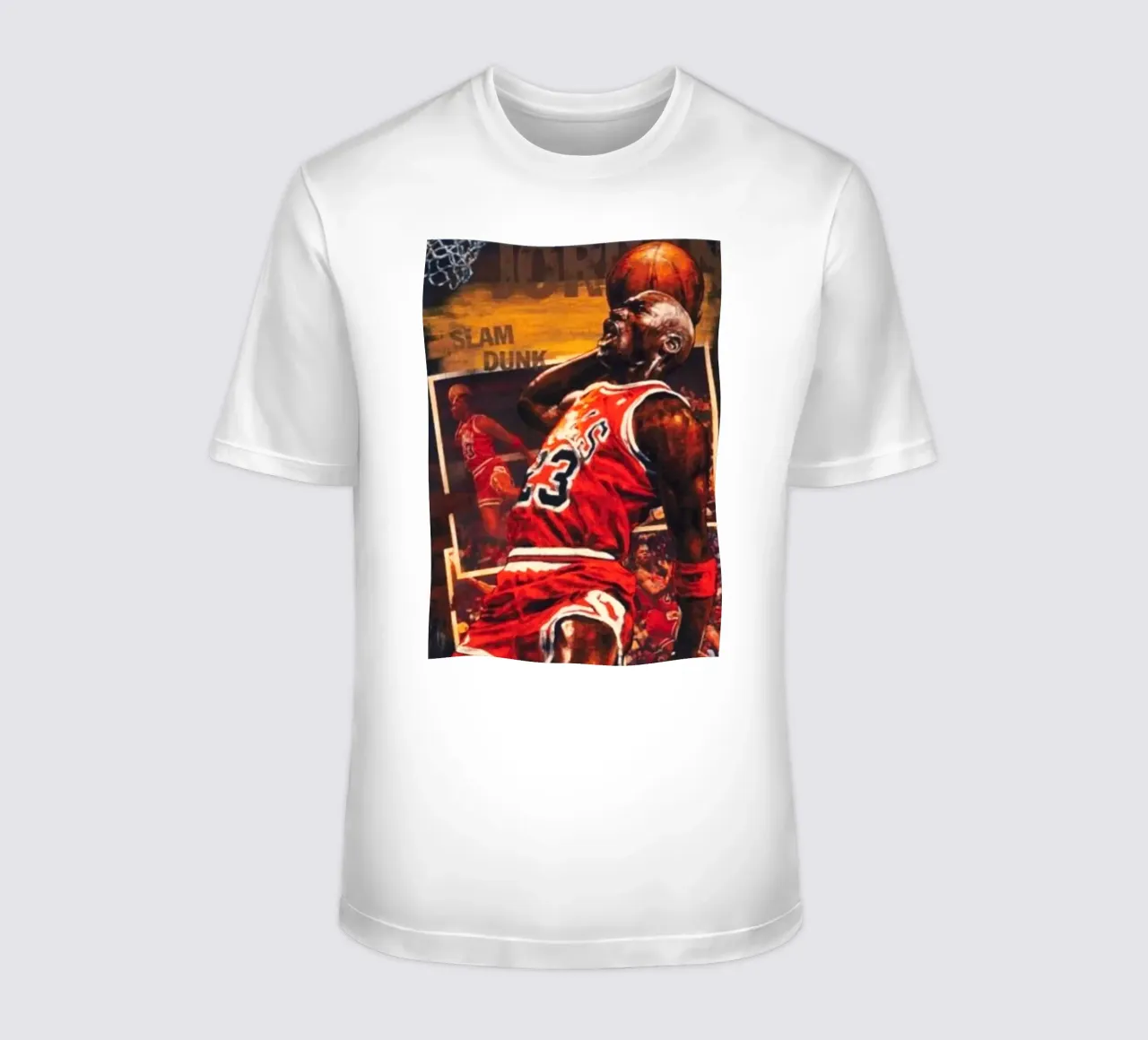 Slam Dunk Michael Jordan t-shirt da Lembayung art