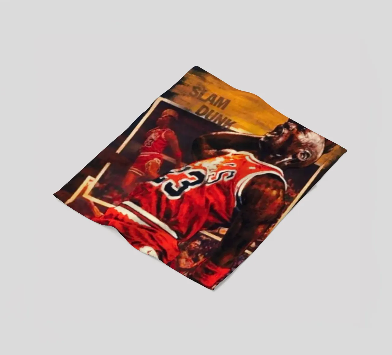 Slam Dunk Michael Jordan coperta in pile da Lembayung art