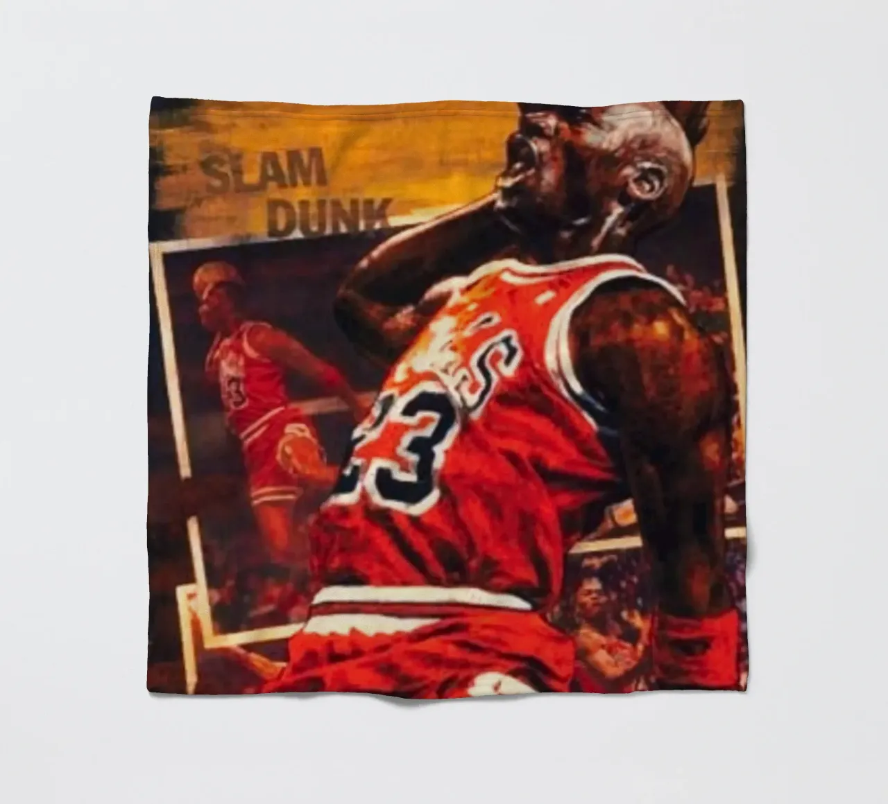 Slam Dunk Michael Jordan coperta in pile da Lembayung art