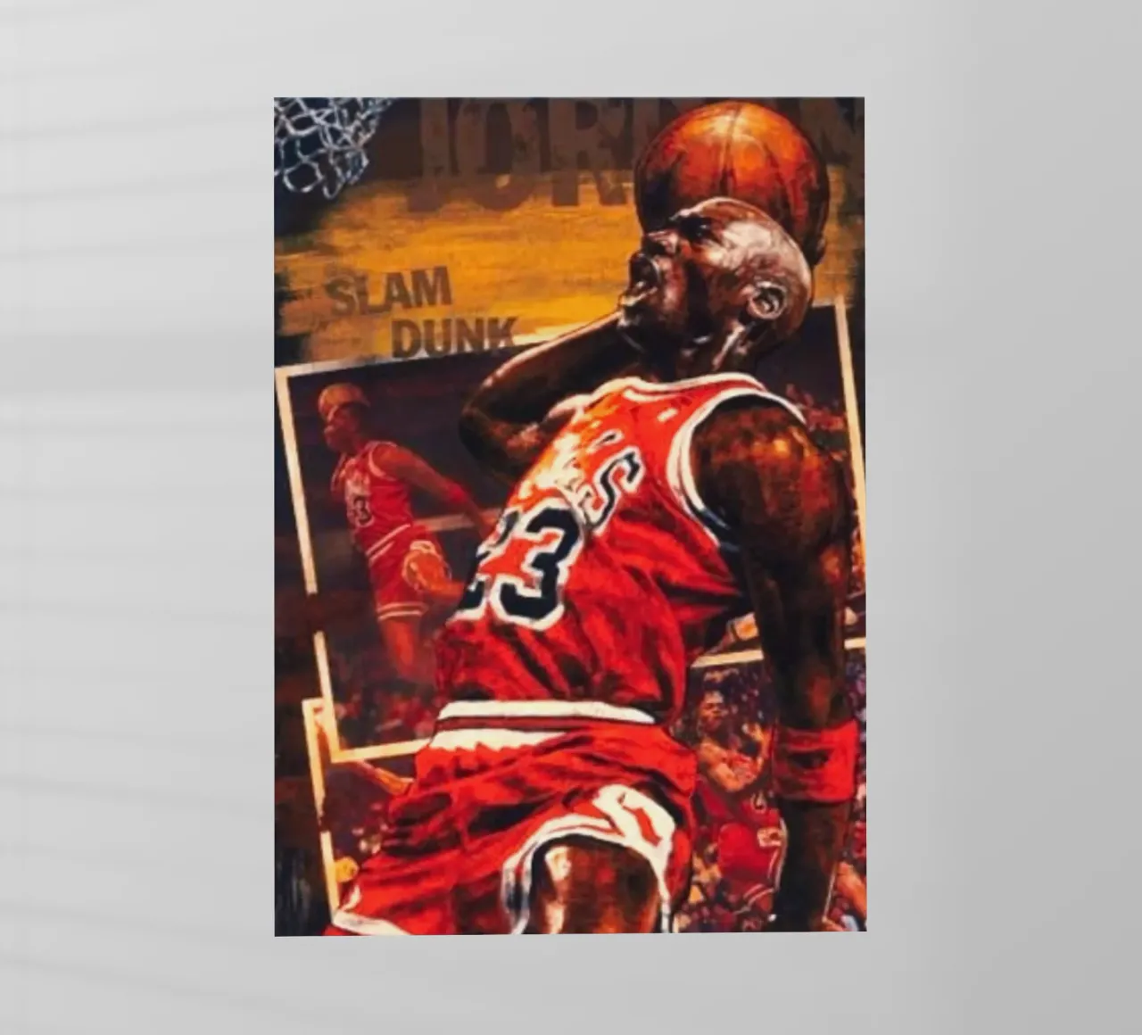 Slam Dunk Michael Jordan pellicola backlit da Lembayung art