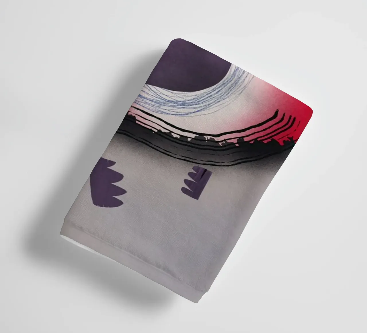 Cosmic composition 09 towel by Little Dean