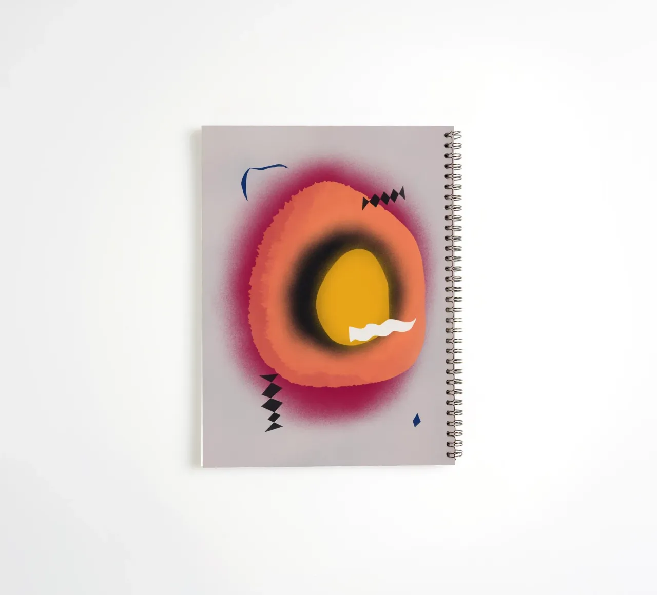 Cosmic composition 10 spiral notebook by Little Dean