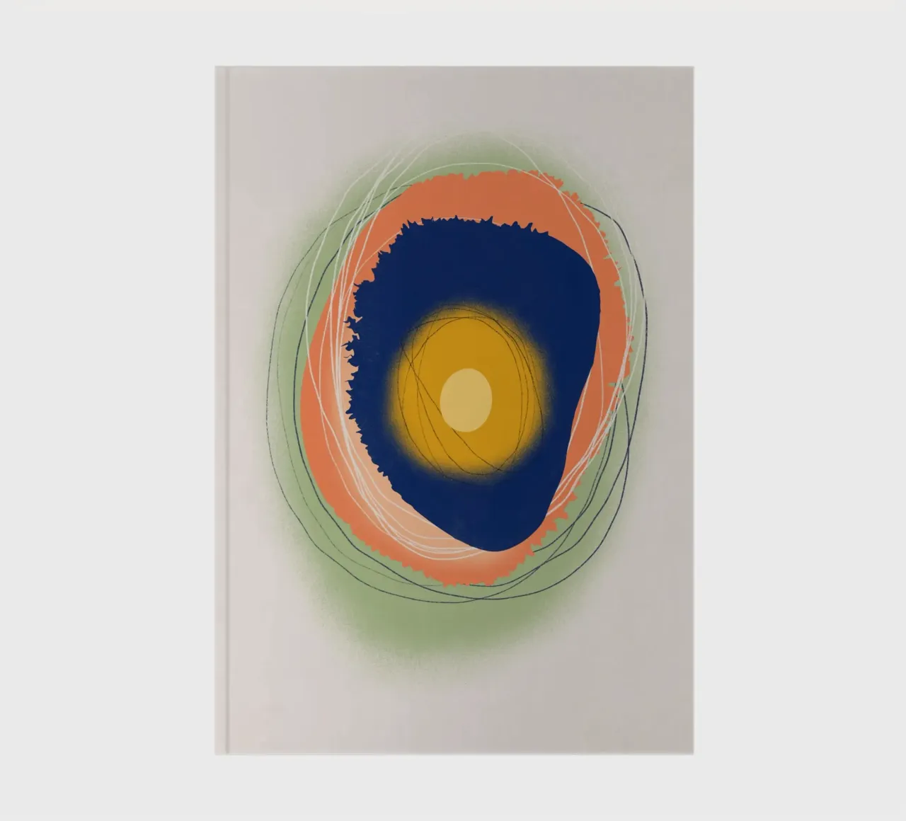Cosmic composition 11 notebook by Little Dean