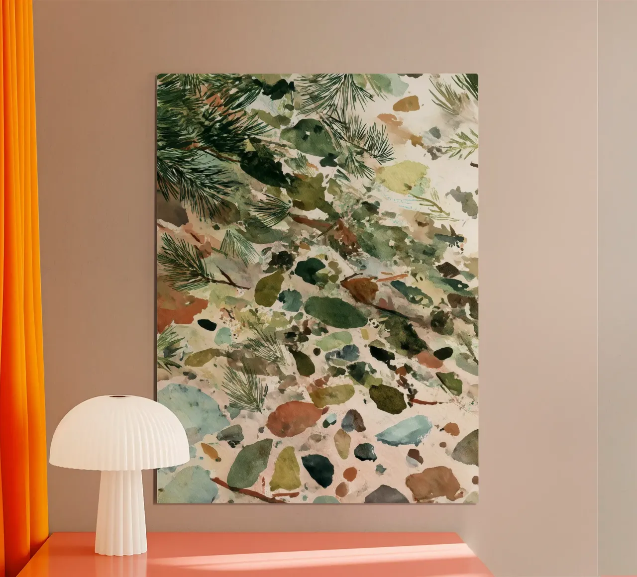 Mosaico di bosco poster da Seed & Signal