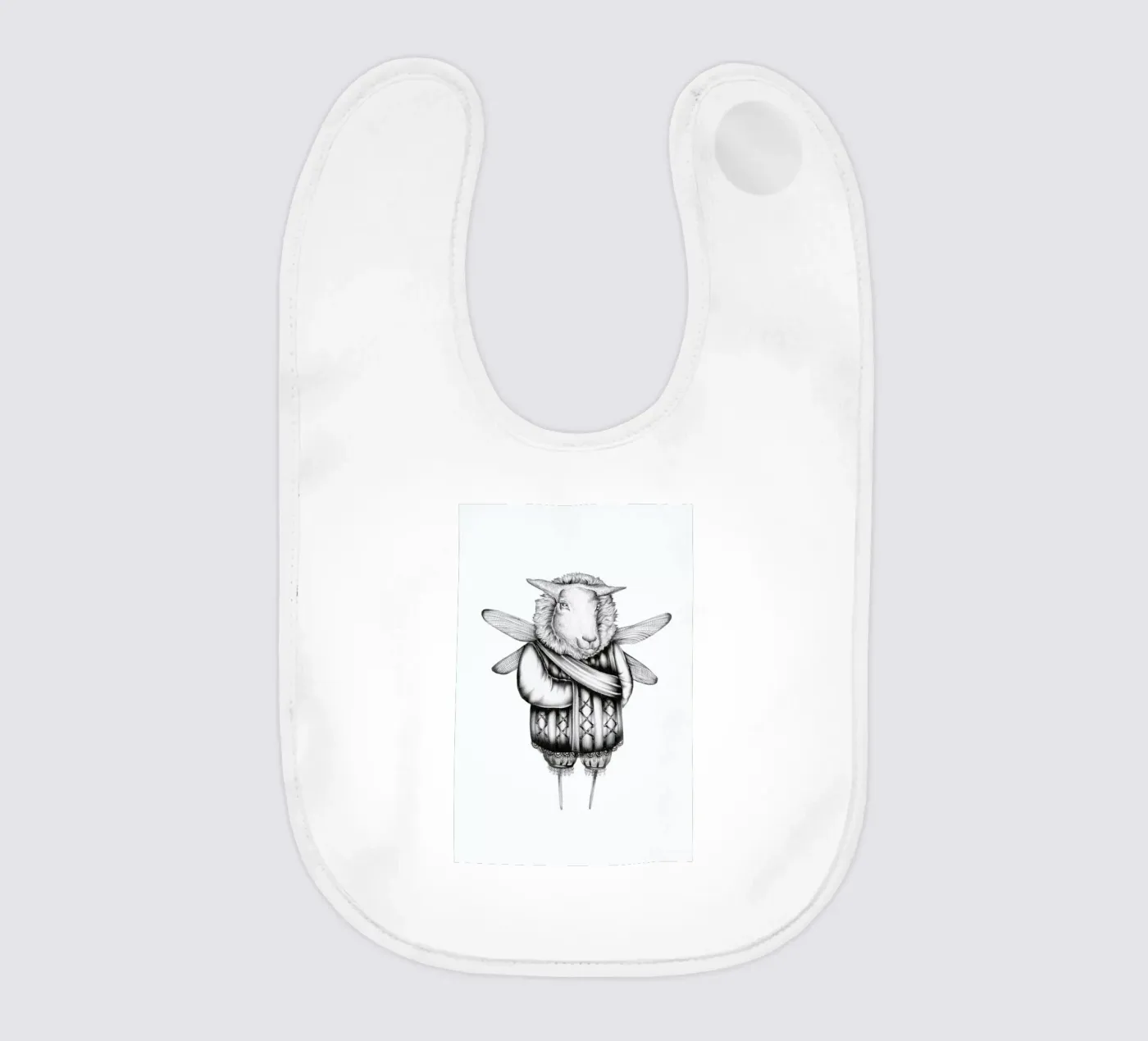 Sheep bavaglino da Maria Vdovichenko