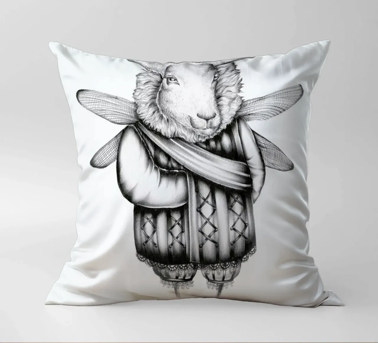 Sheep cuscino da Maria Vdovichenko