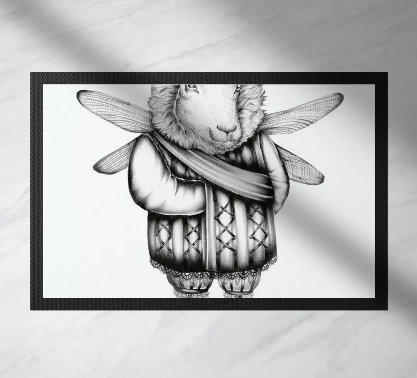 Sheep deurmat van Maria Vdovichenko