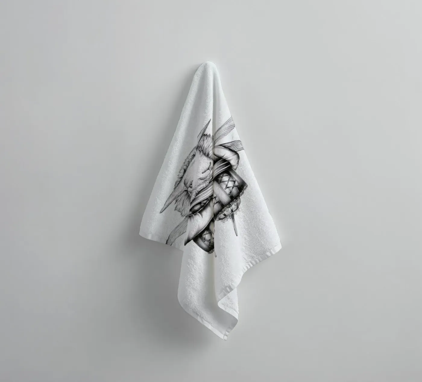 Sheep Handtuch von Maria Vdovichenko