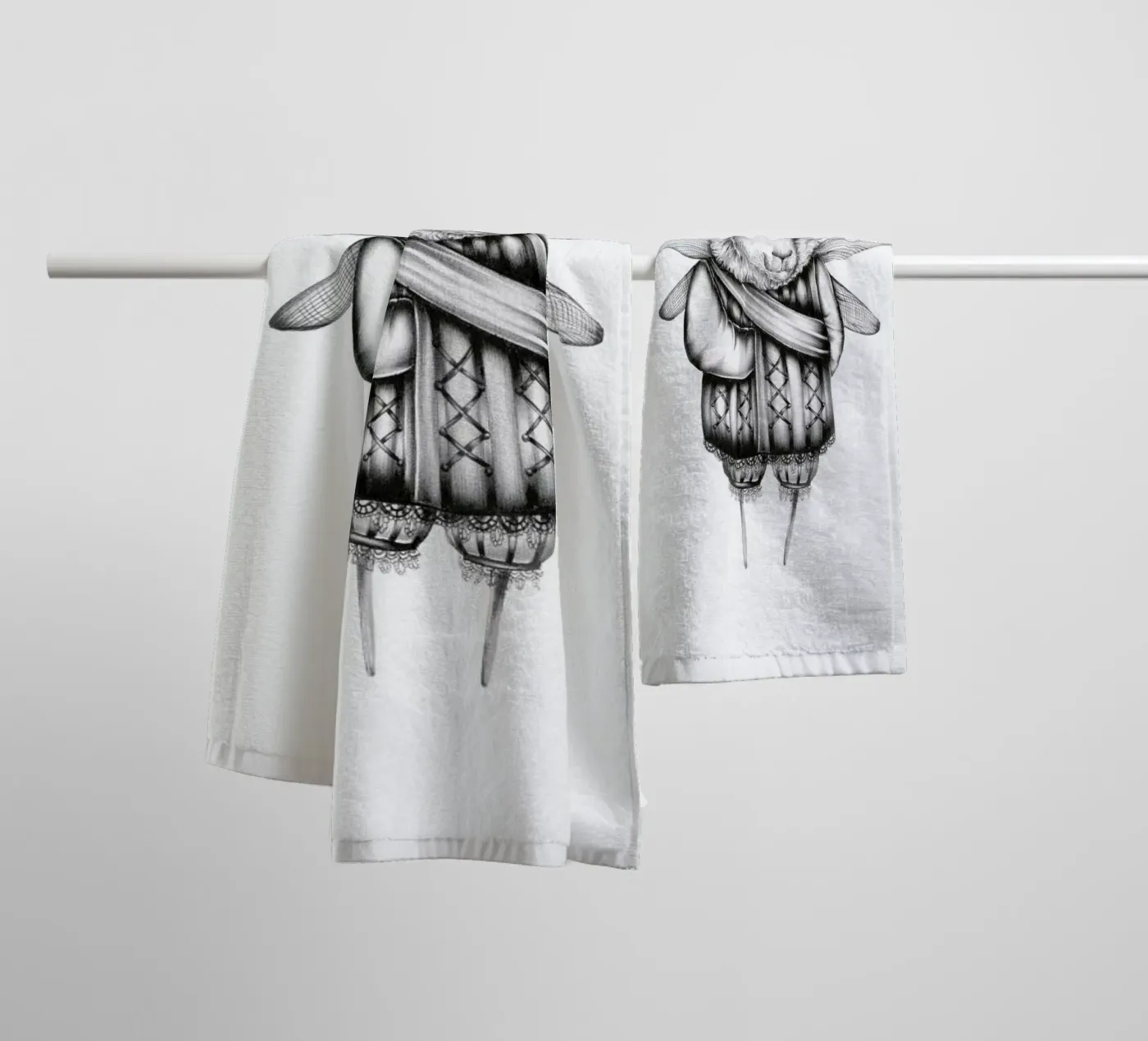 Sheep Handtuch von Maria Vdovichenko