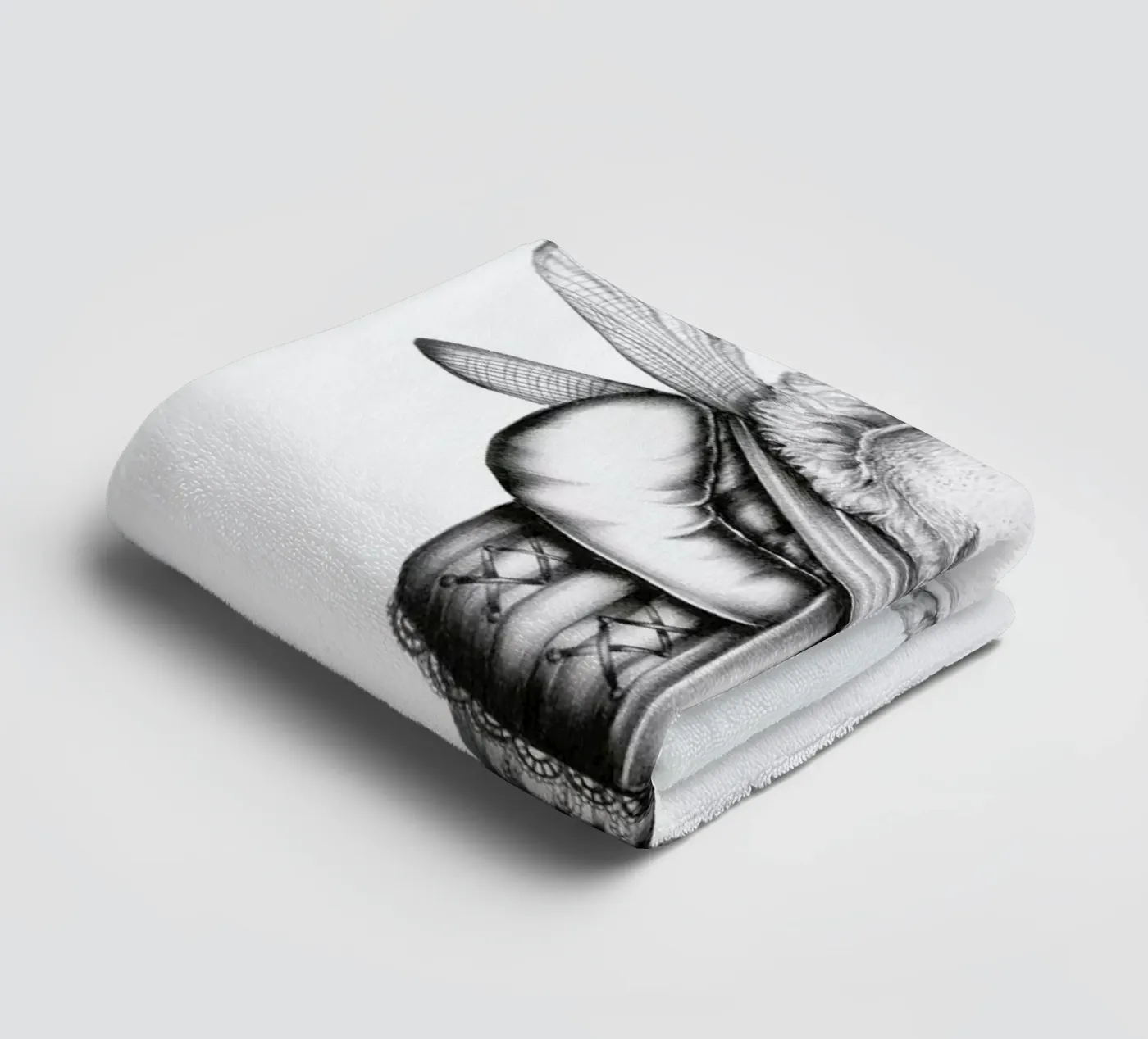 Sheep towel by Maria Vdovichenko