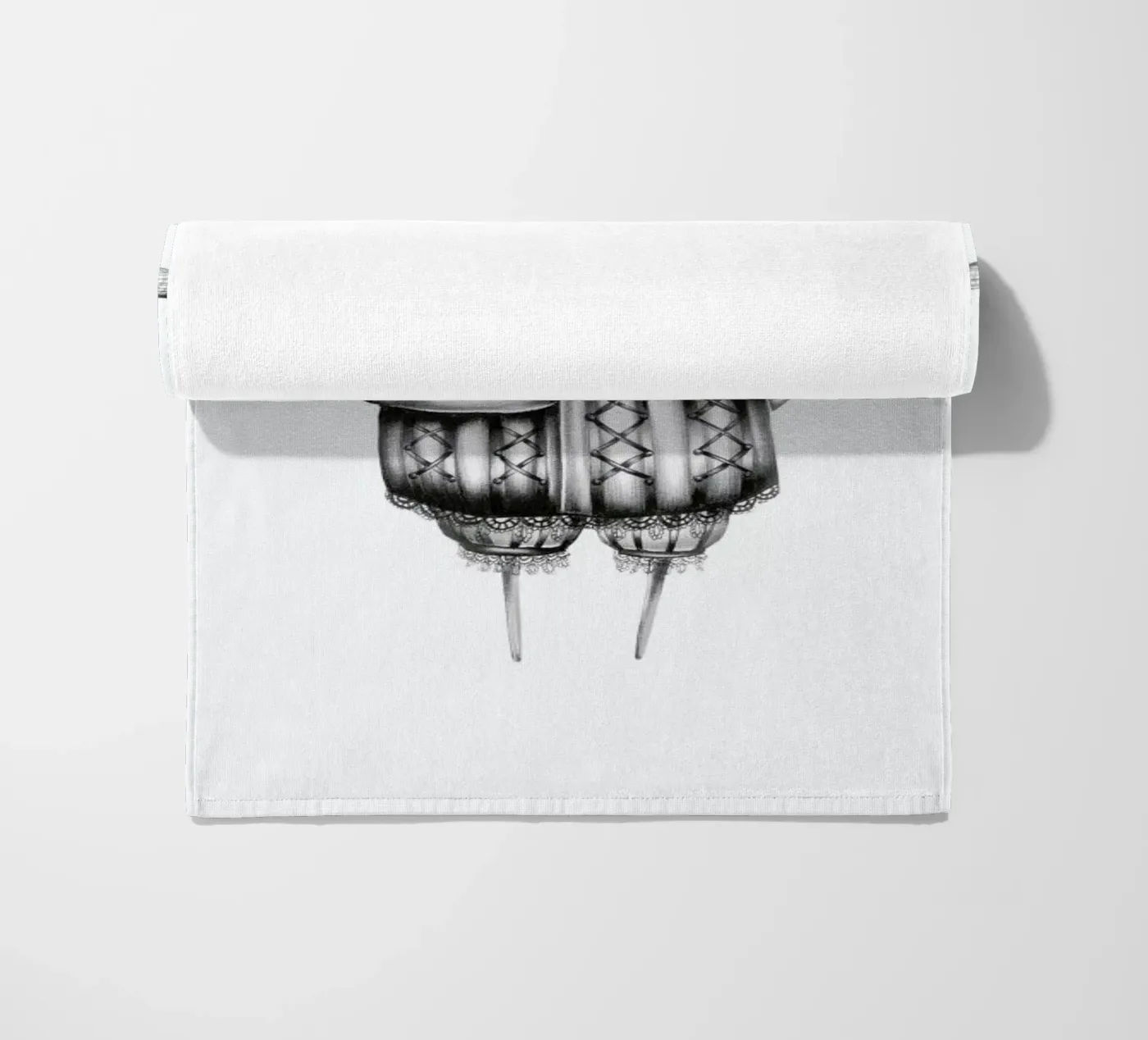 Sheep beach towel by Maria Vdovichenko