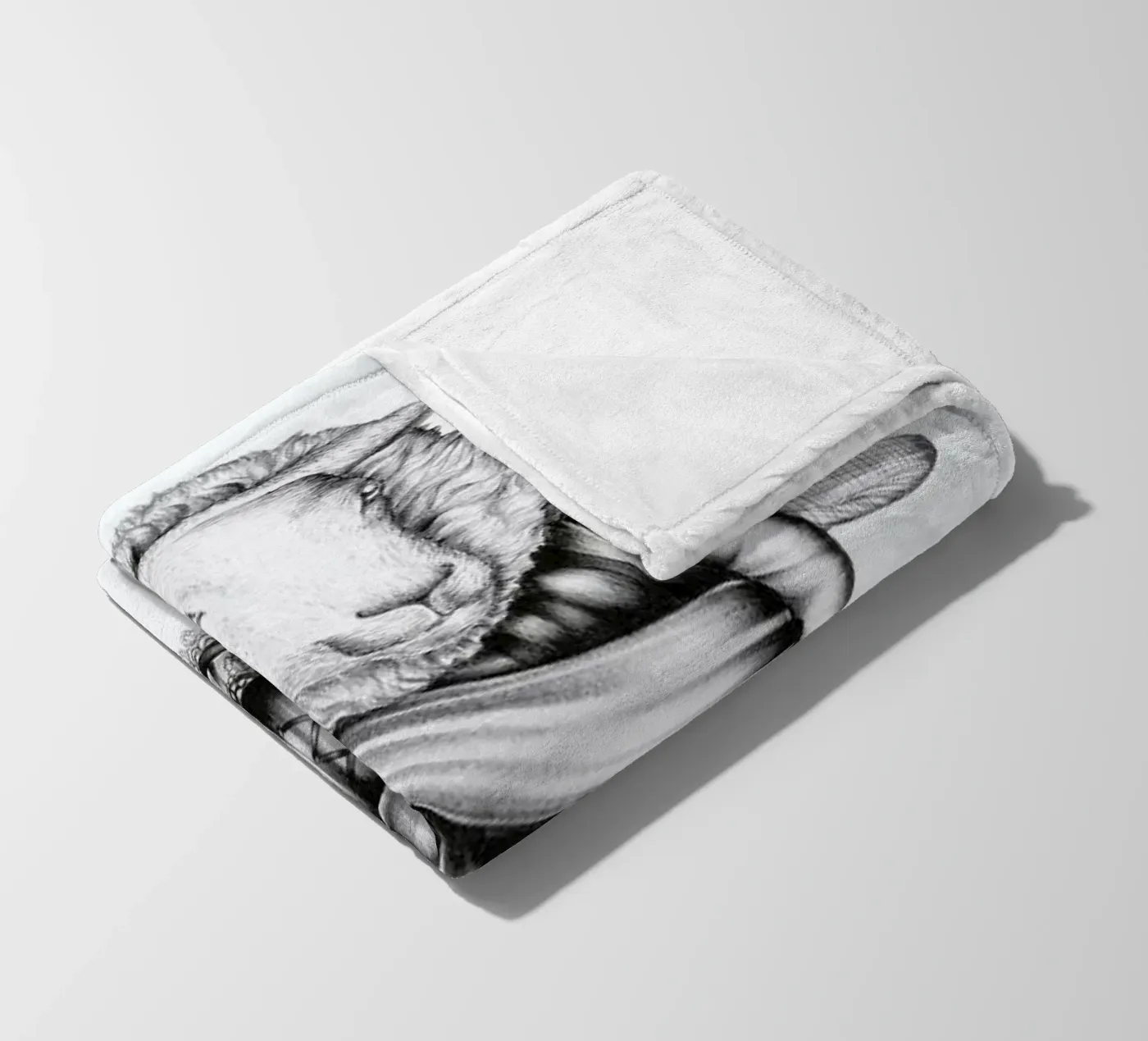 Sheep Fleecedecke von Maria Vdovichenko