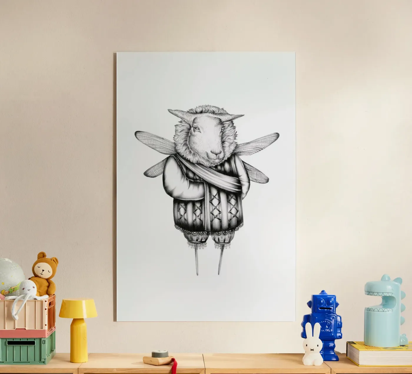 Sheep plexiglass da Maria Vdovichenko