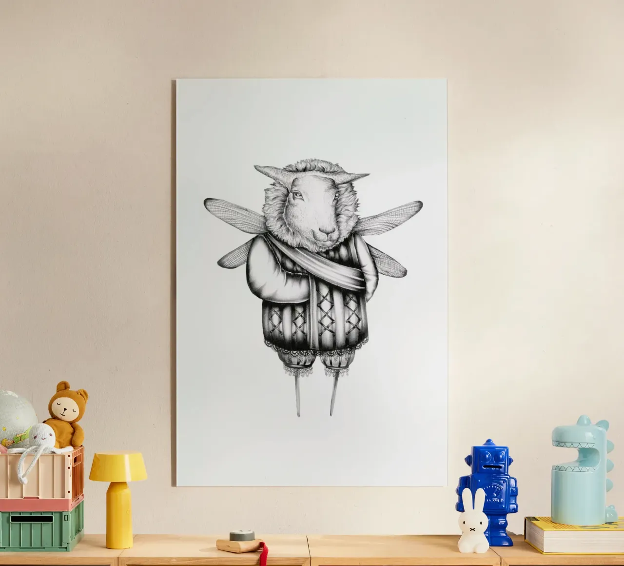 Sheep plexiglass da Maria Vdovichenko