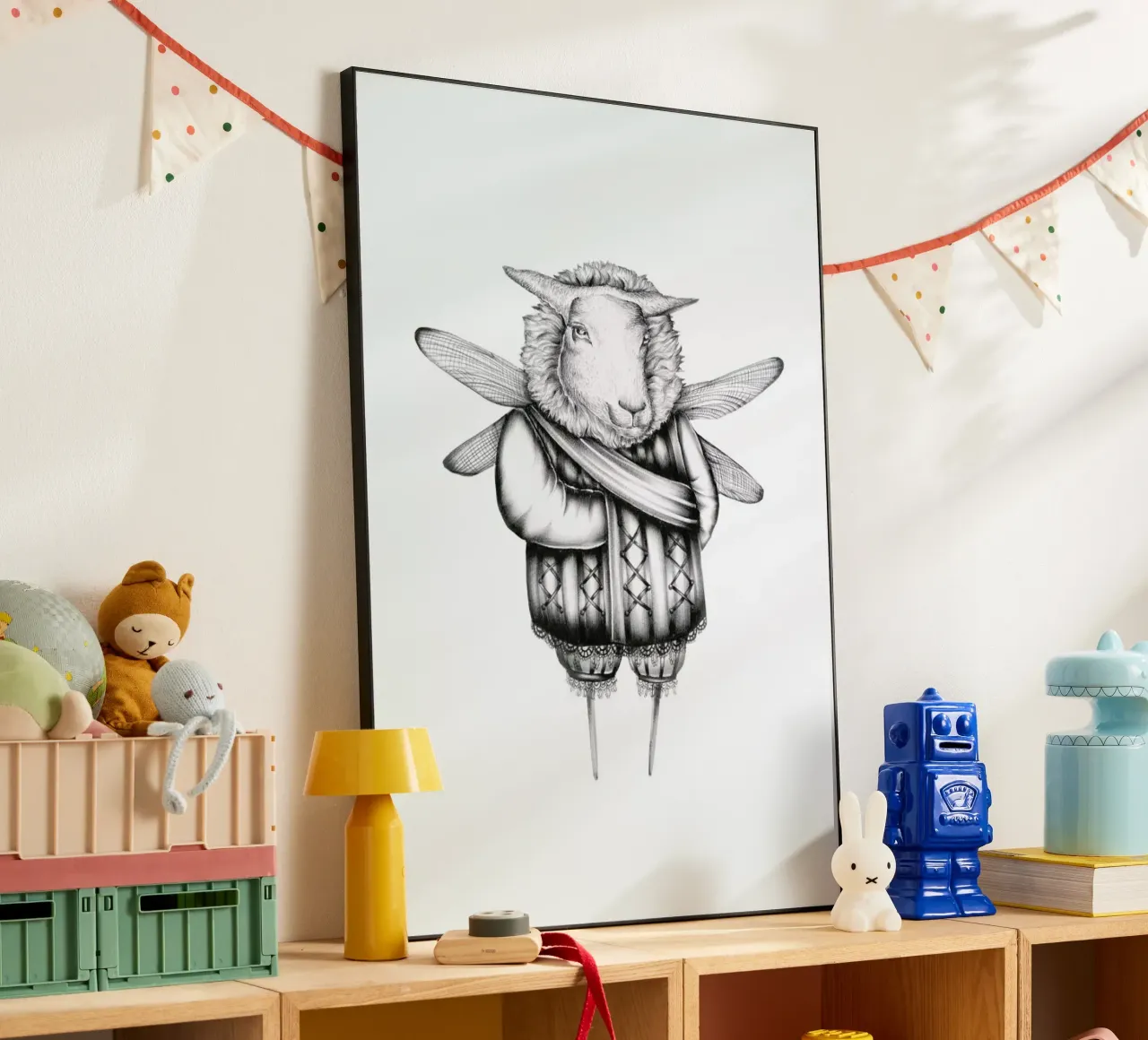 Sheep forex plate by Maria Vdovichenko