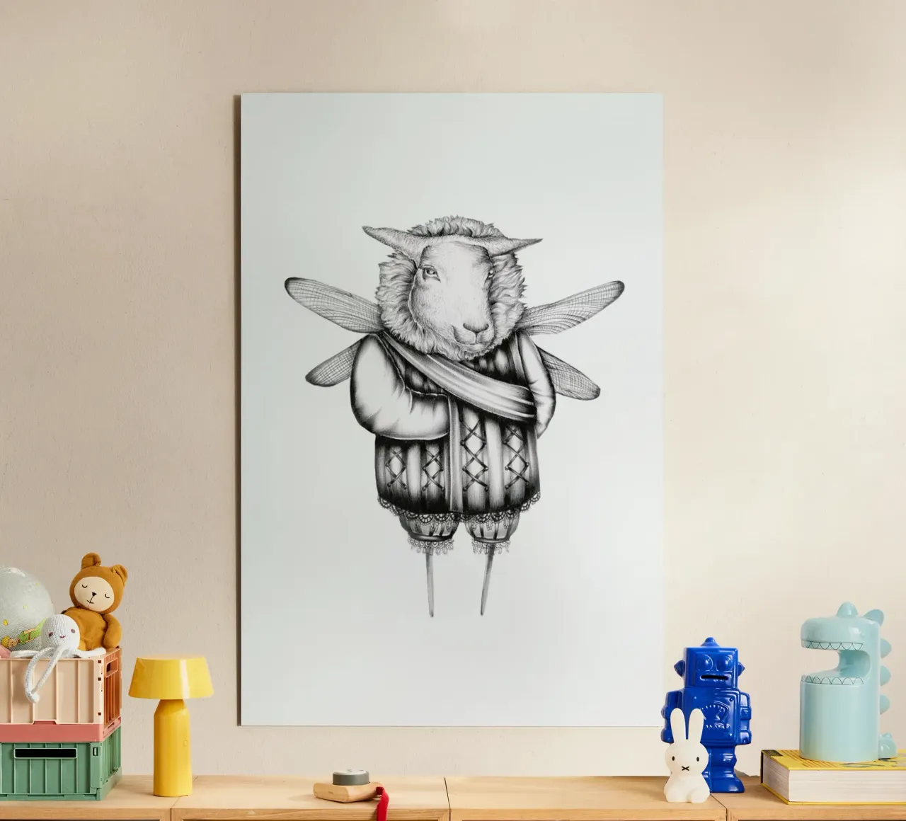 Sheep forex plate by Maria Vdovichenko