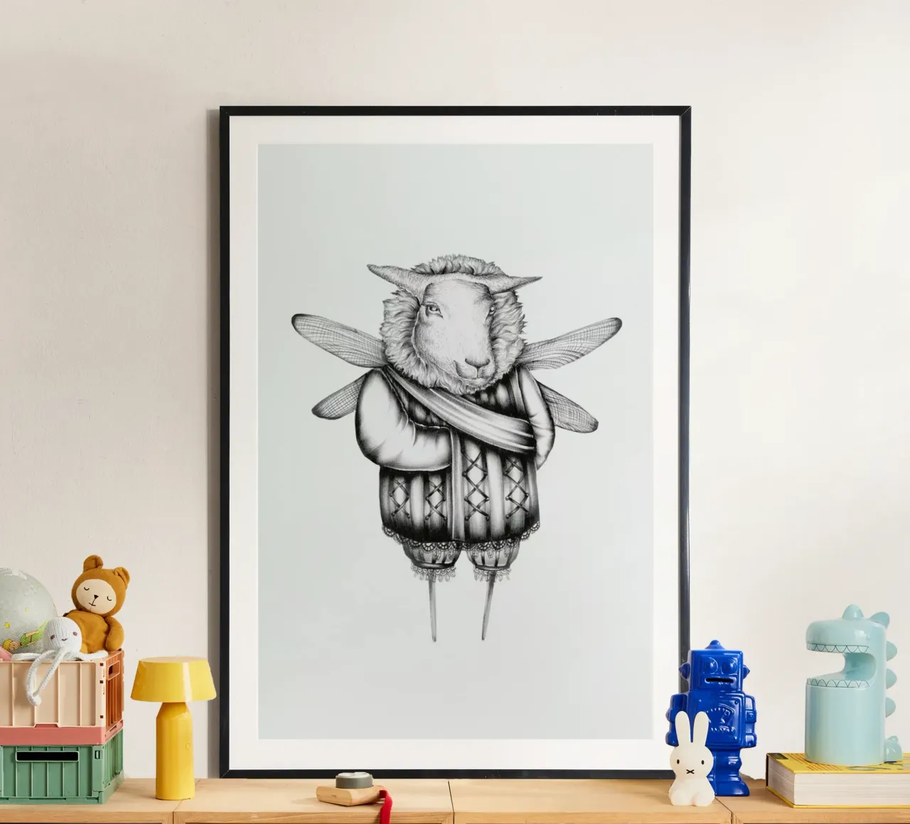 Sheep carta hahnemühle da Maria Vdovichenko
