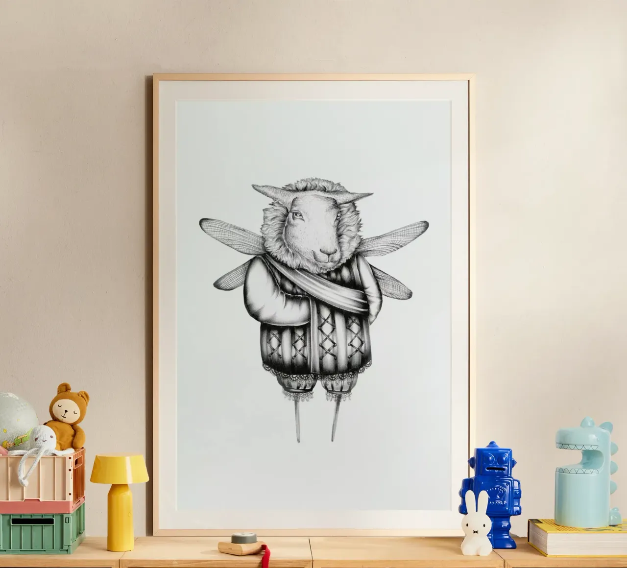 Sheep poster da Maria Vdovichenko