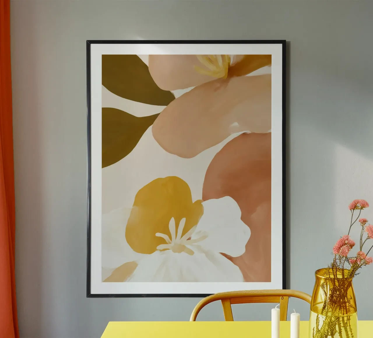 Soft Bloom poster by Seed & Signal