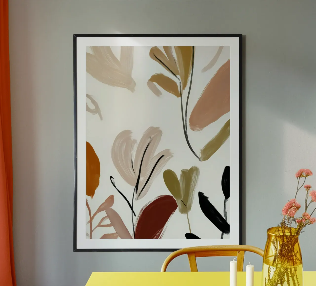 Rustic Gesture poster by Seed & Signal