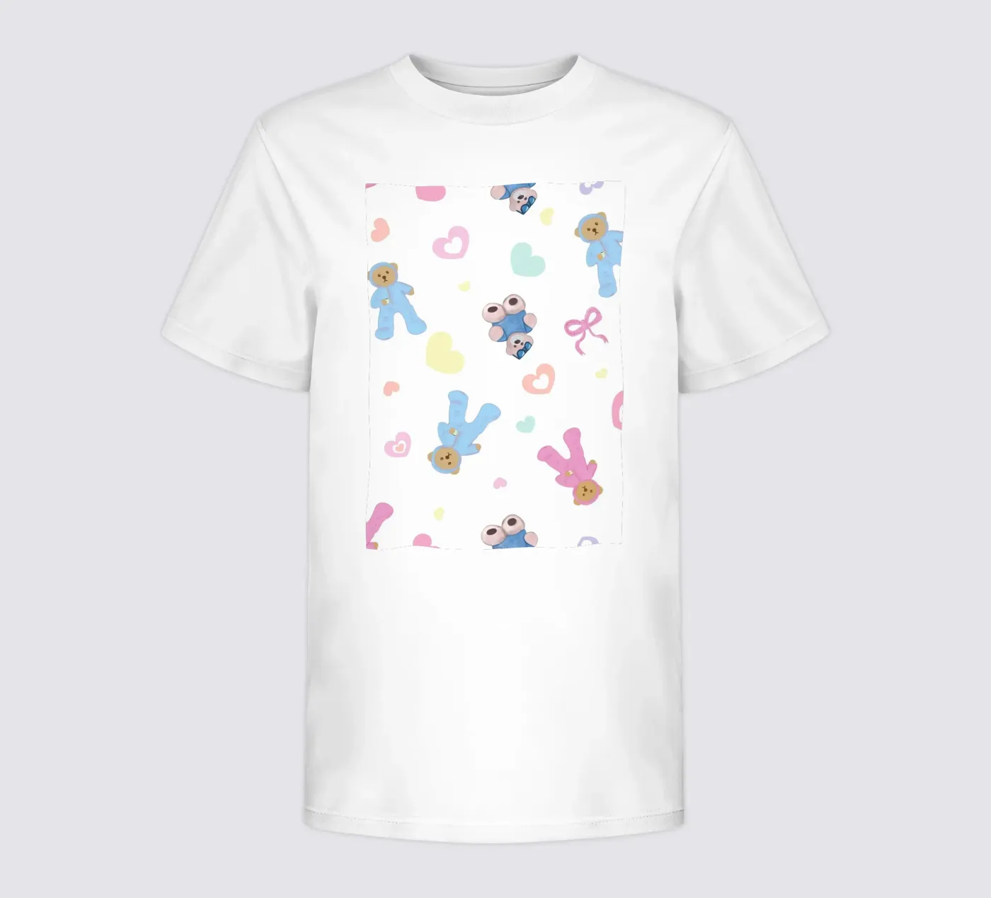 Motif d'ours mignon t-shirt enfant de gulsengunel