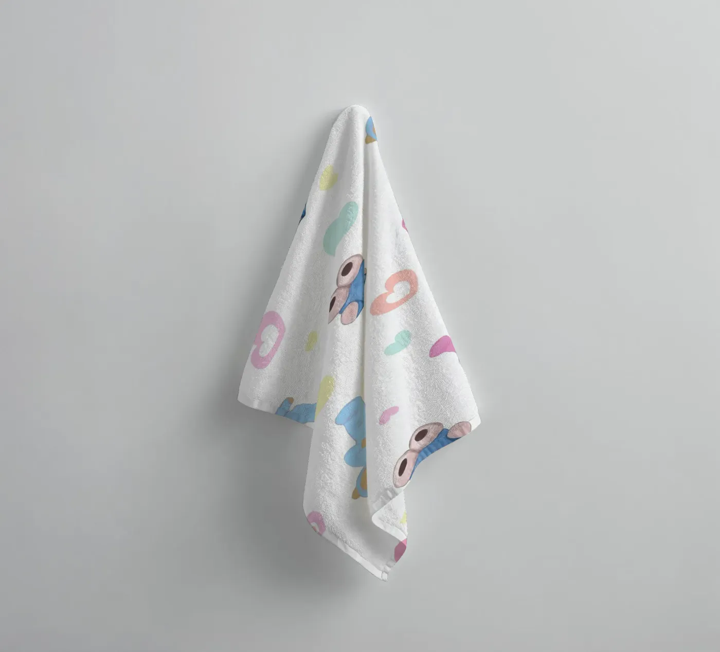 Cute bear pattern asciugamano da bagno da gulsengunel