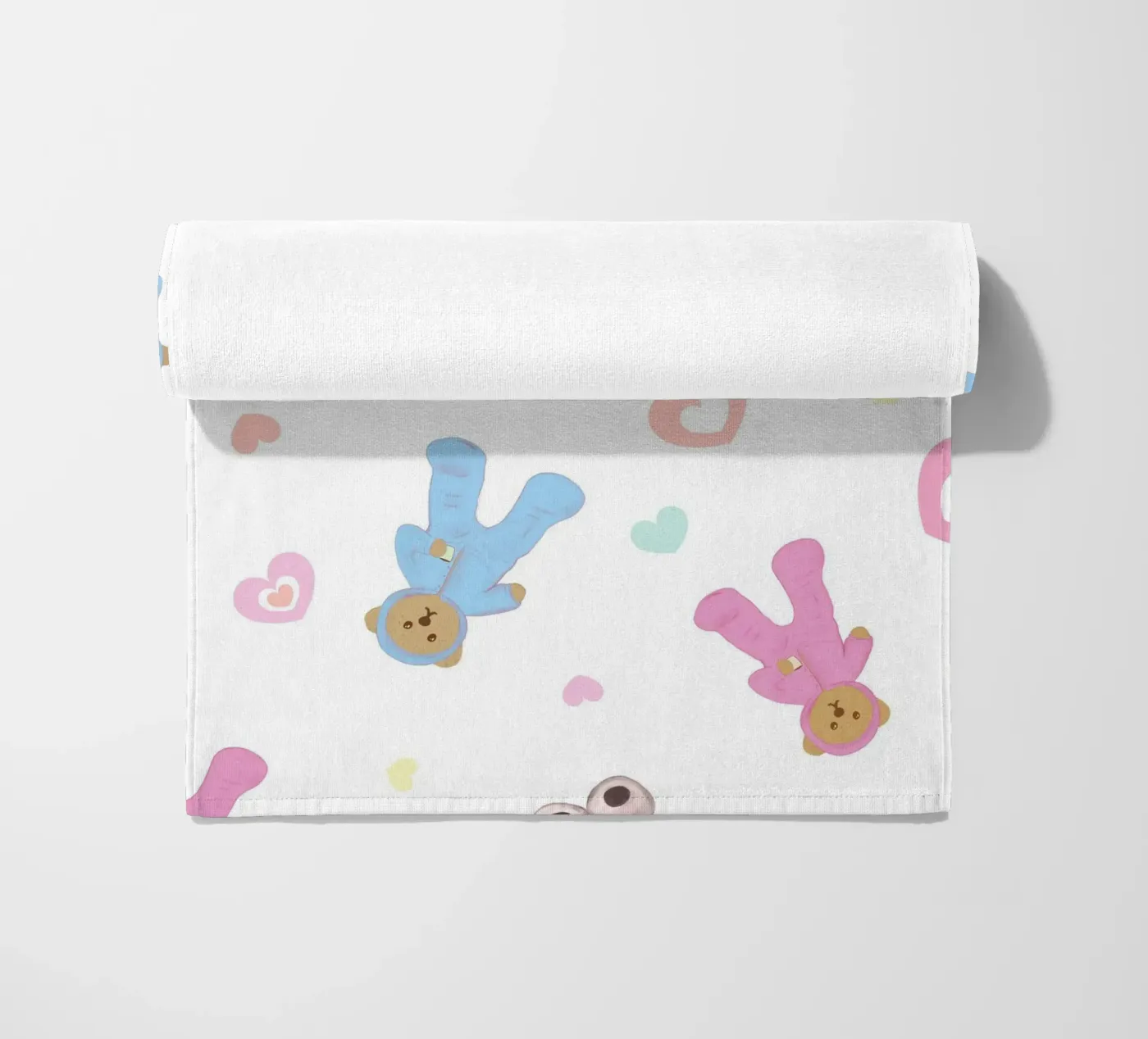 Cute bear pattern telo mare da gulsengunel
