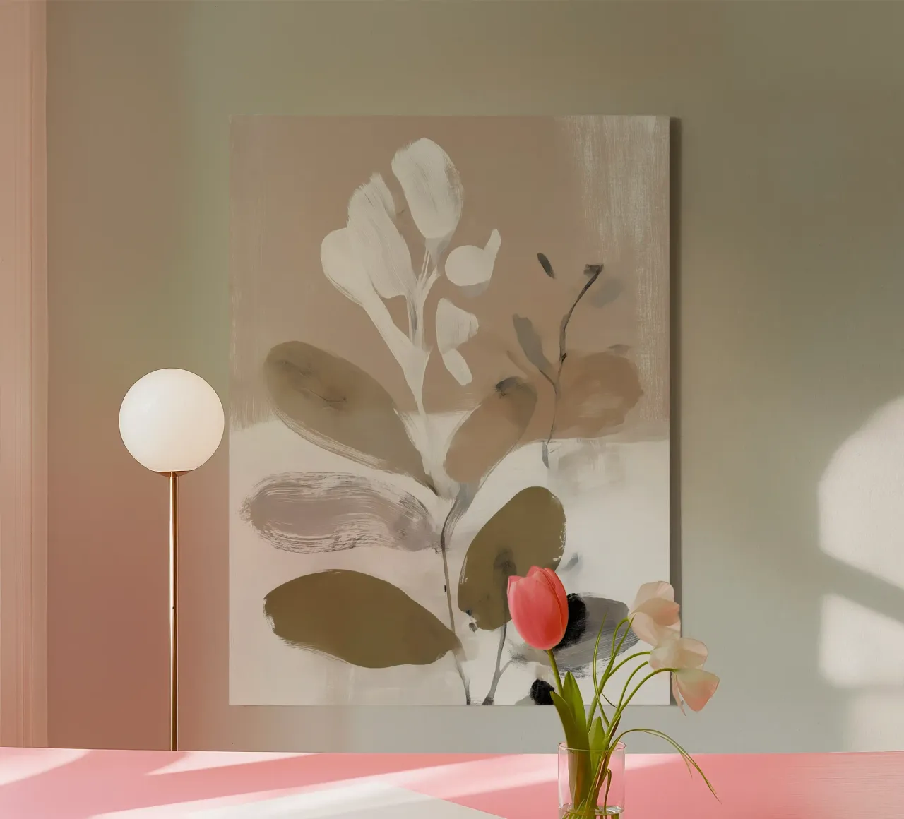 Rustige vorm canvas van Seed & Signal