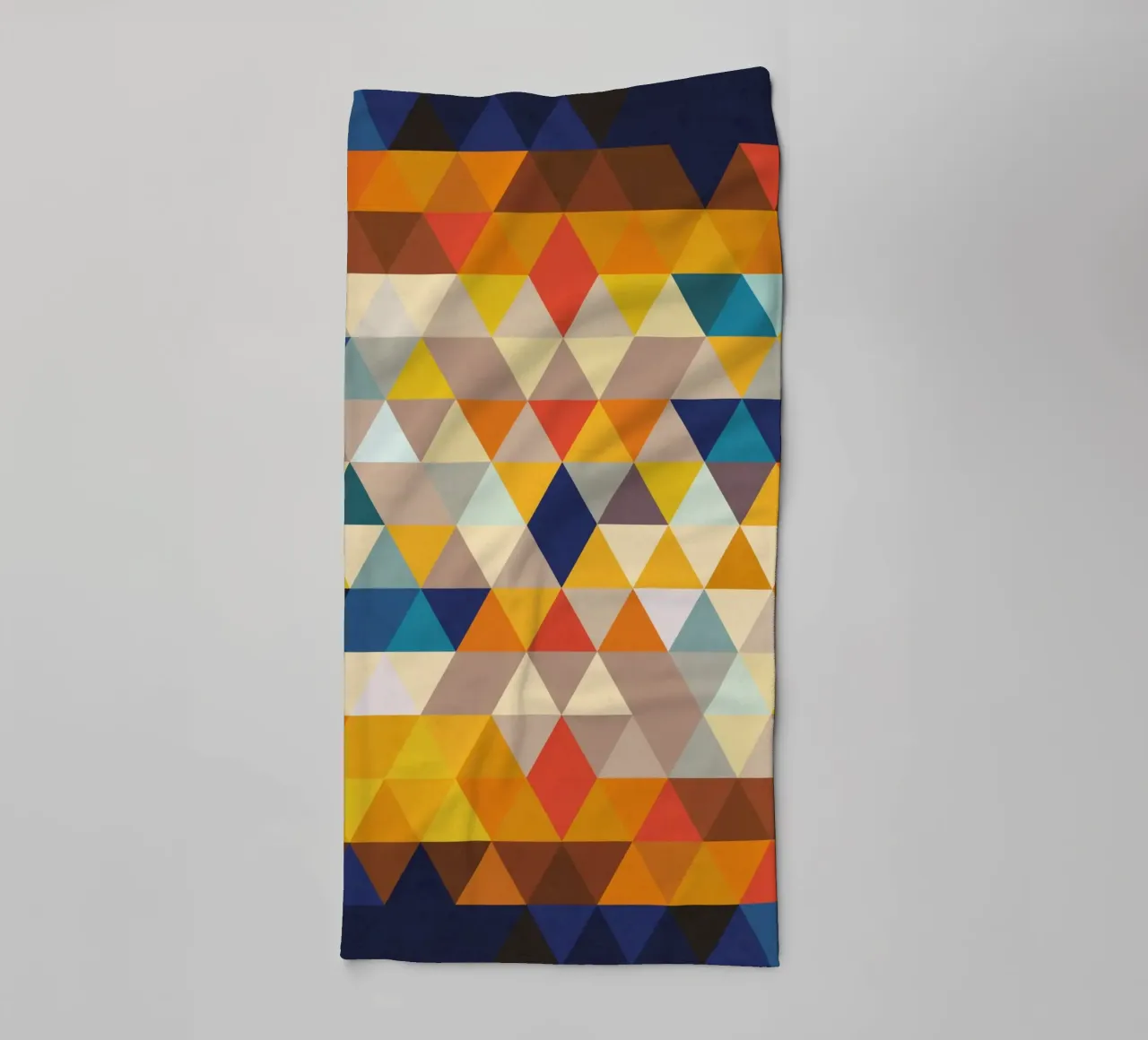 Geometrische Komposition Ethno towel by Petra Lang