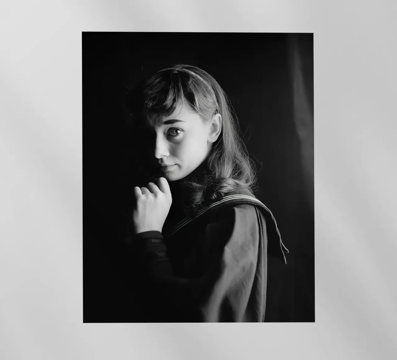 Audrey per Gigi, 1951 pellicola backlit da Lorraine Mooore