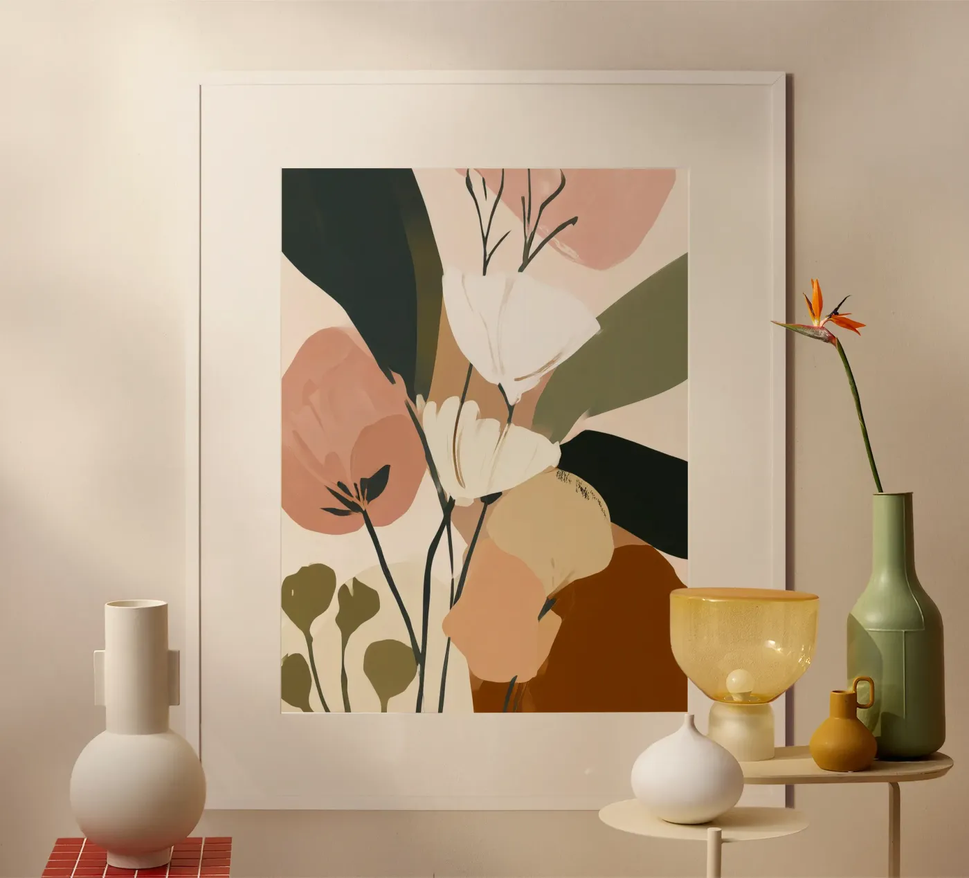 Fiore moderno poster da Seed & Signal