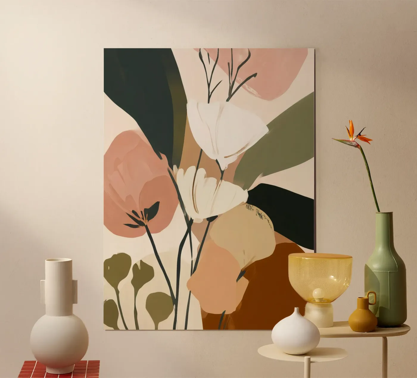 Fiore moderno poster da Seed & Signal