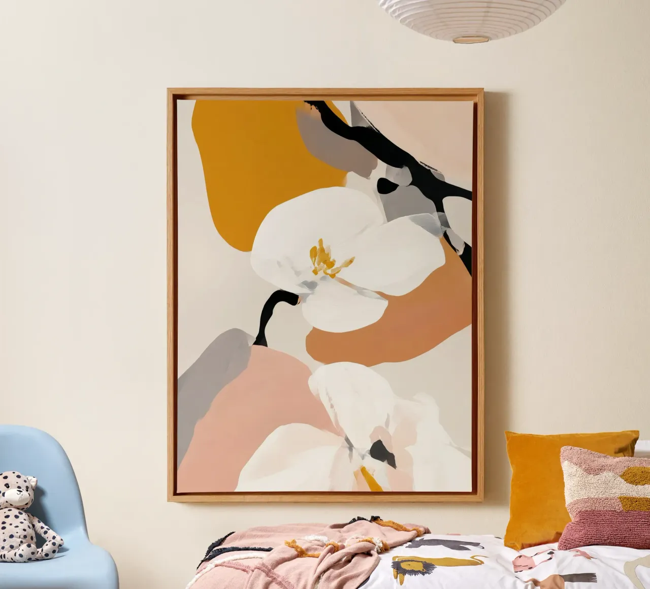 Bloom Geometry canvas by Seed & Signal