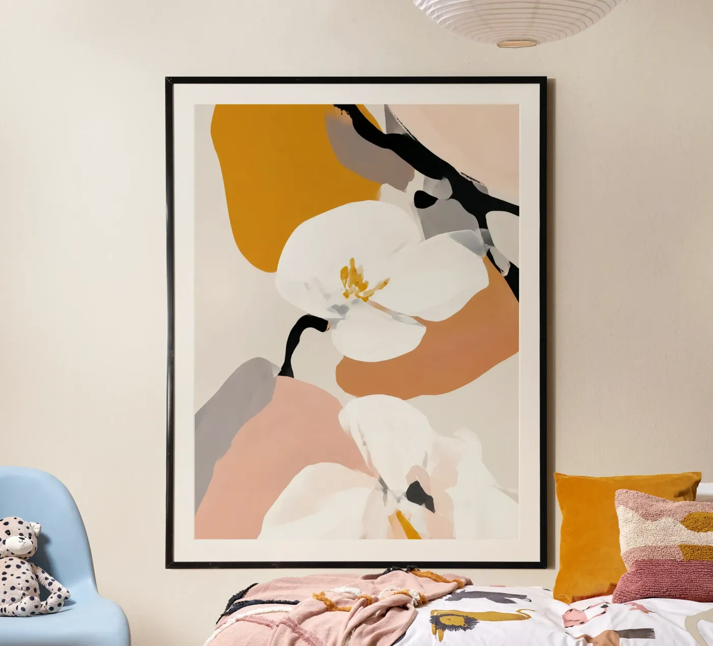 Bloom Geometry Poster von Seed & Signal