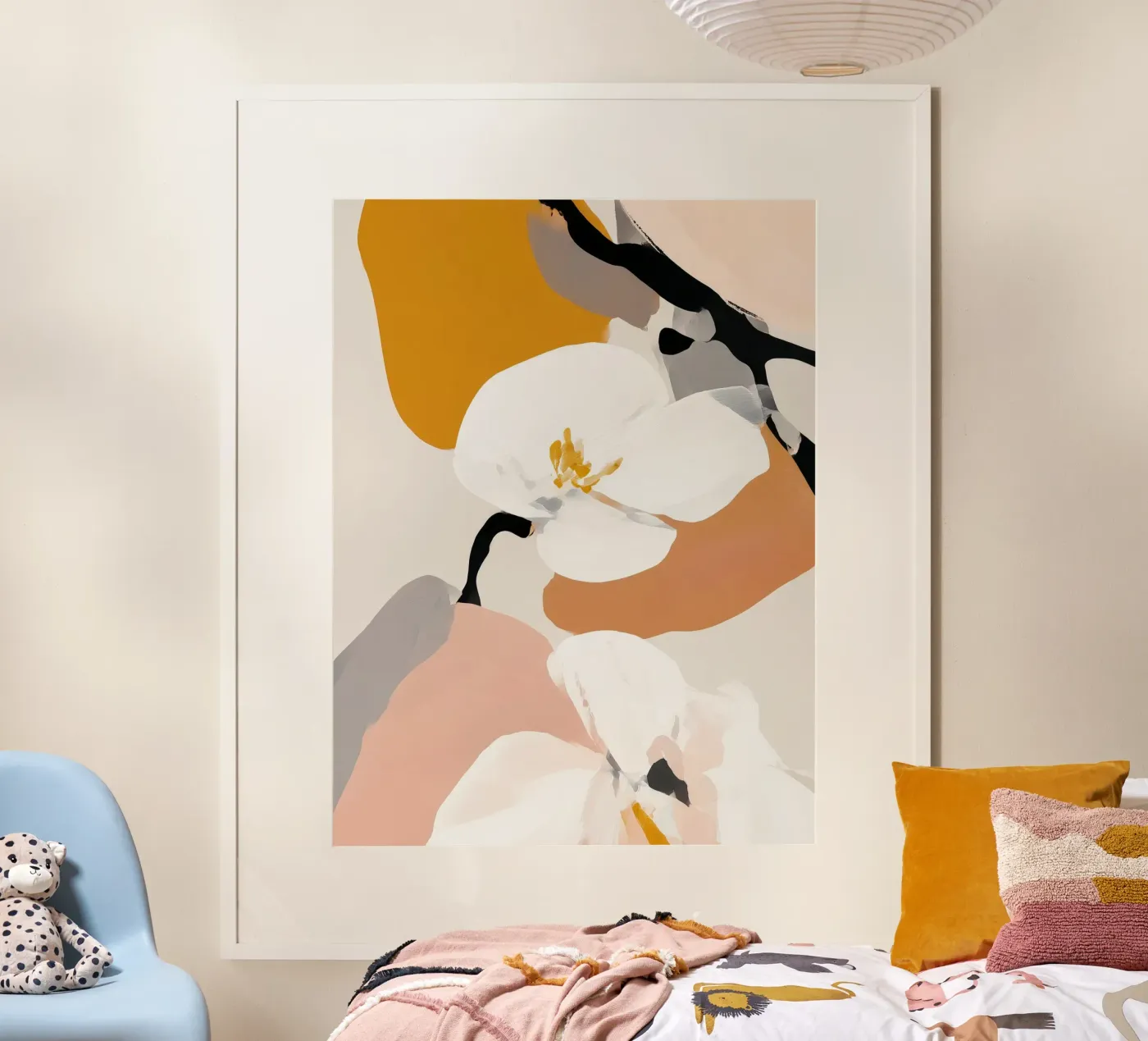 Bloom Geometry Poster von Seed & Signal