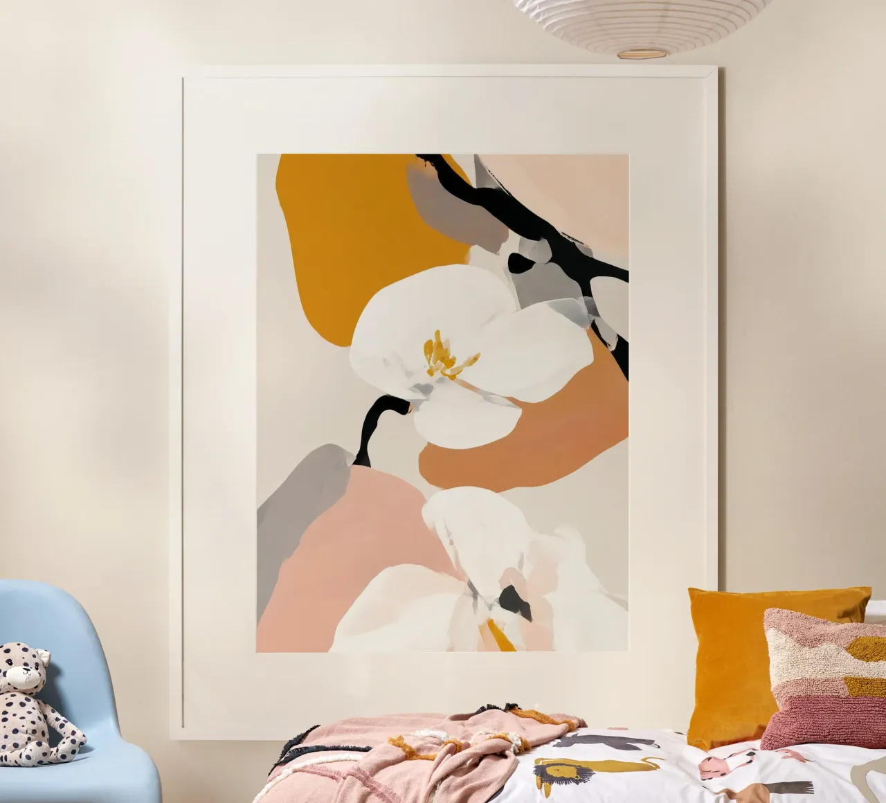 Bloom Geometrie poster van Seed & Signal