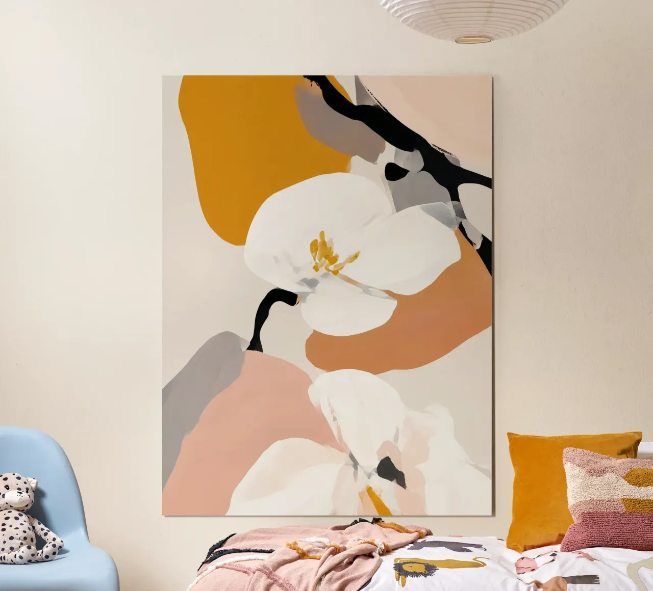 Bloom Geometrie poster van Seed & Signal