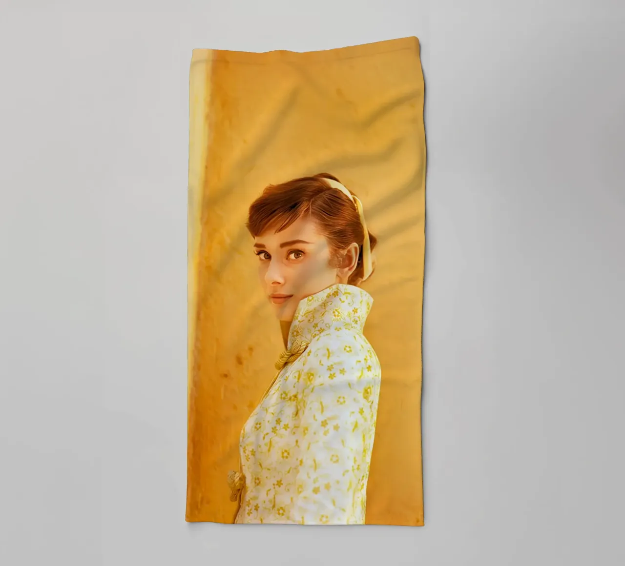 The Roman Countryside, 1955 towel by Lorraine Mooore