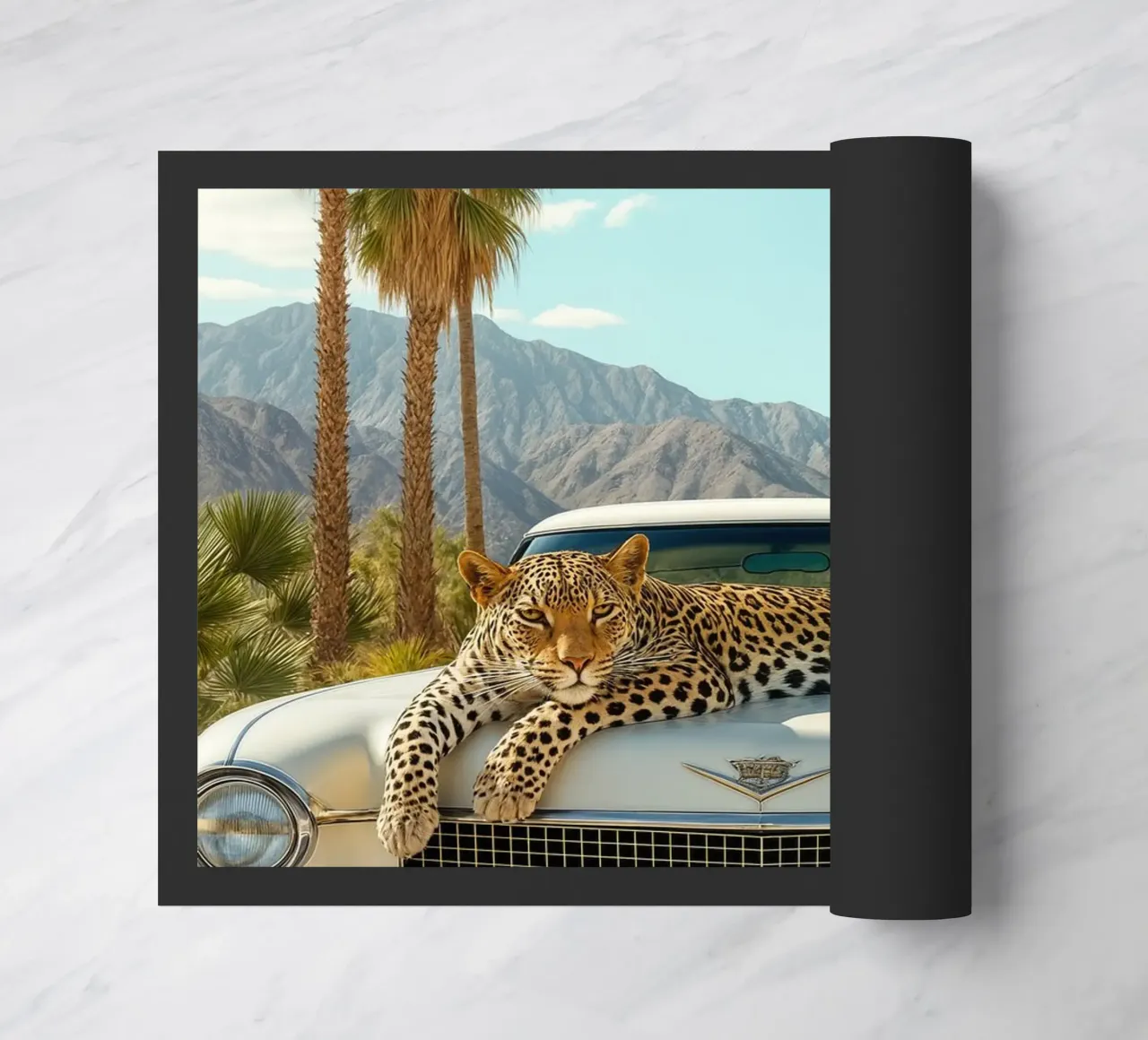 Desert Cool – Leopard zerbino da Attaboy Dsgn